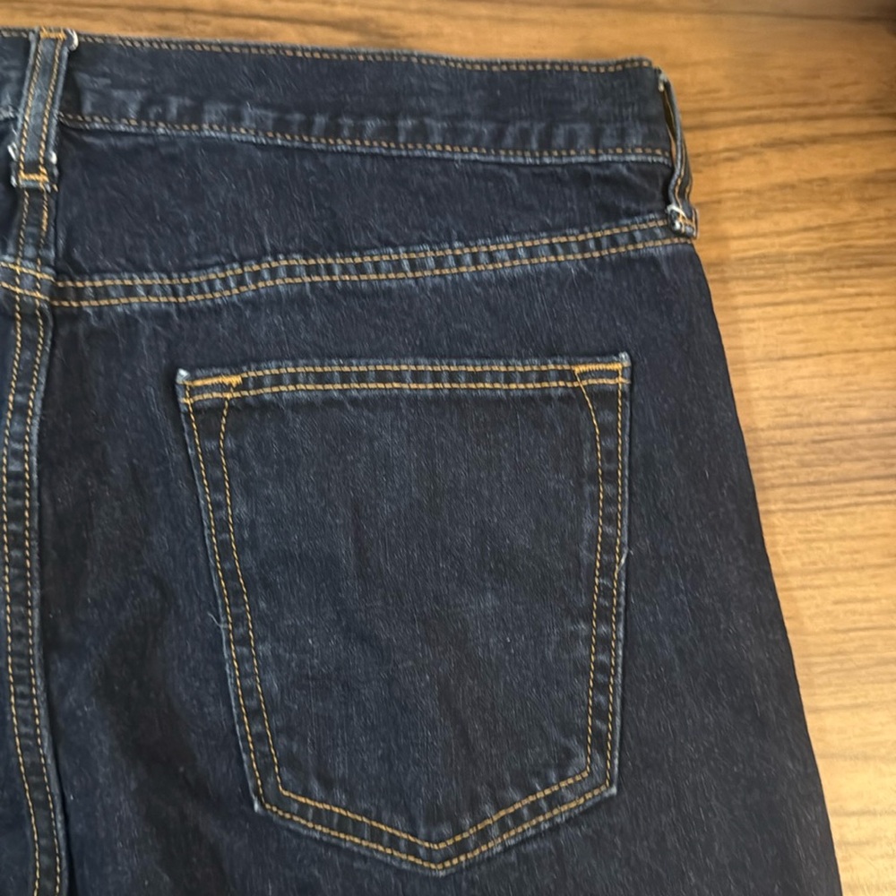 Old Navy Men's Slim Fit Jeans - Dark Blue - Picture 6 of 8